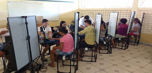 Atendimento realizado na Vila Curuai em Santarém-PA