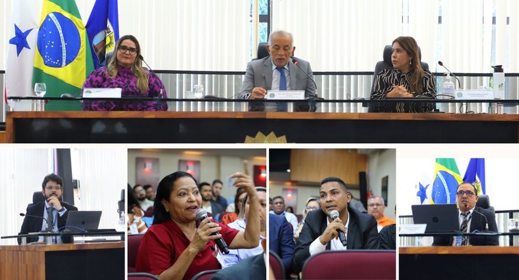 O encontro foi aberto pelo presidente em exercício, o corregedor eleitoral e vice-presidente do ...